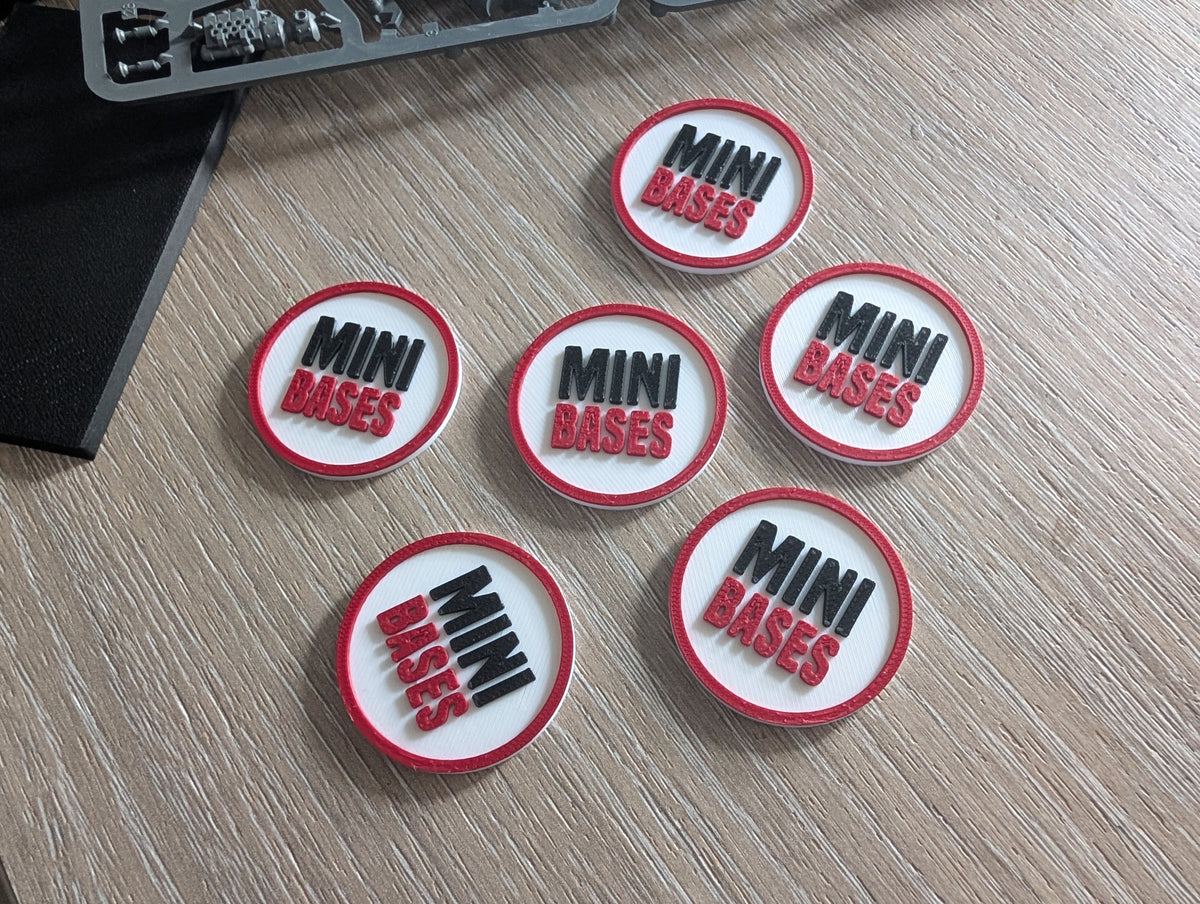 40mm Round Objective Markers (Set of 6)