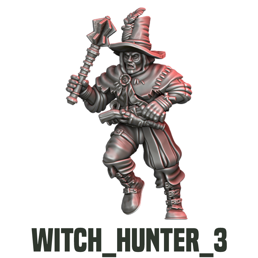 Witch Hunters - Infernal Miniatures - The Inquisition