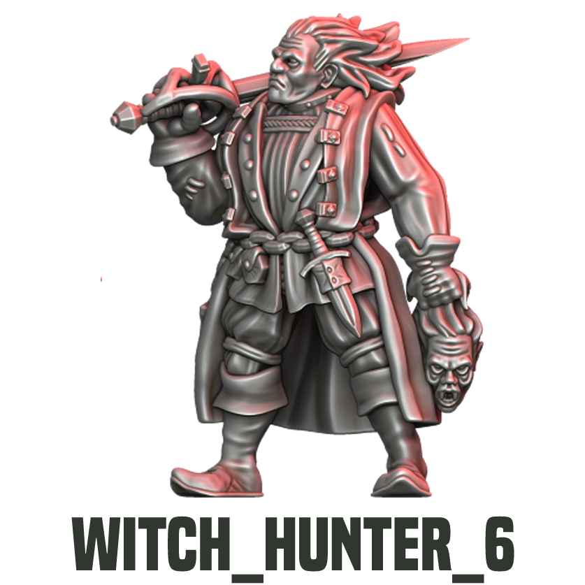 Witch Hunters - Infernal Miniatures - The Inquisition