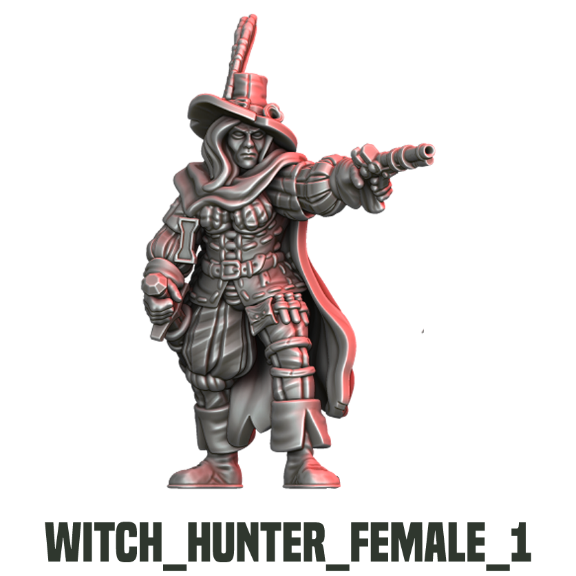 Witch Hunters - Infernal Miniatures - The Inquisition
