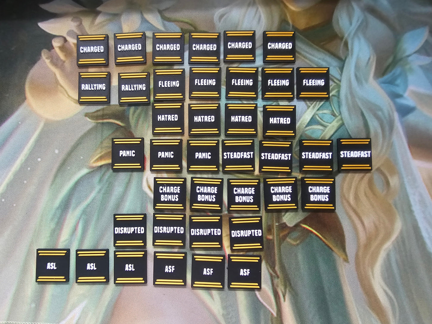 10* Custom Gaming Tokens / Markers – Personalised for Tabletop Games