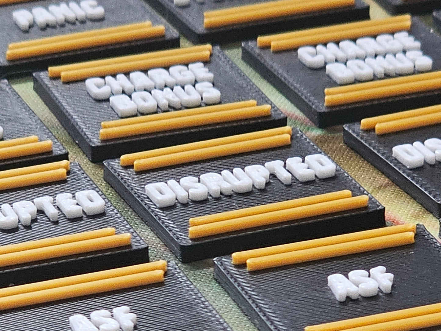 10* Custom Gaming Tokens / Markers – Personalised for Tabletop Games