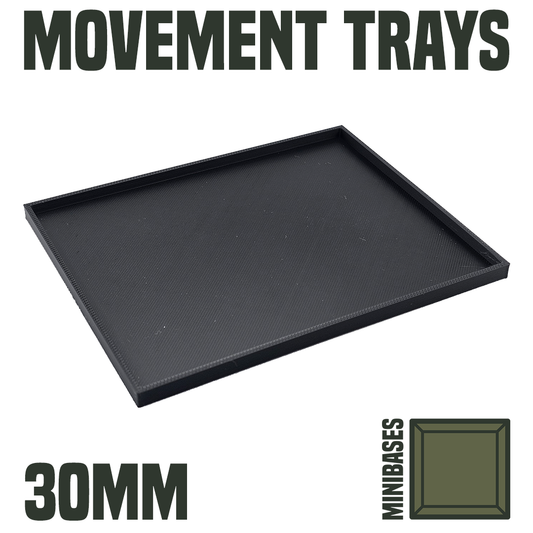 30mm Movement Trays for Old World Wargaming Bases
