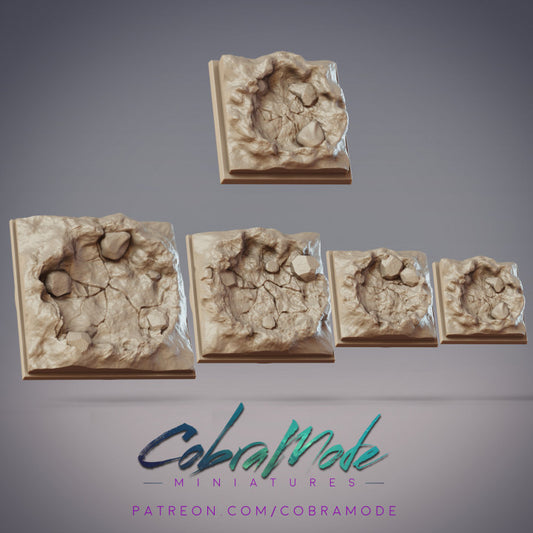 Crater Square Bases