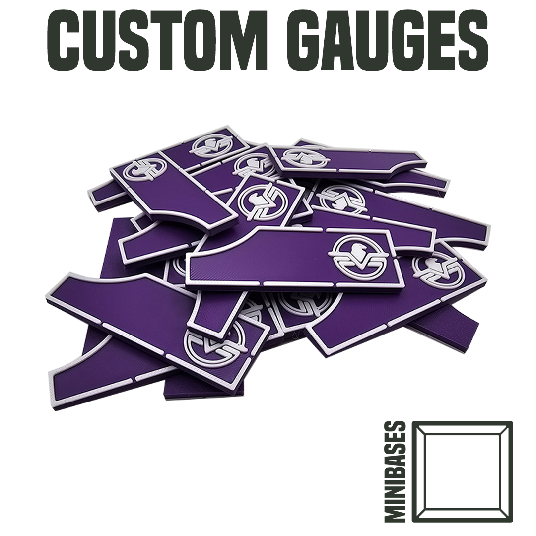 Custom Tabletop Gaming Measuring Gauges