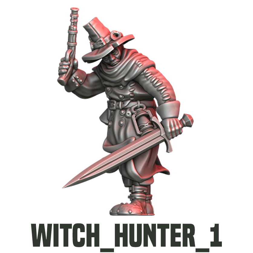 Witch Hunters - Infernal Miniatures - The Inquisition