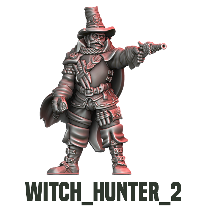 Witch Hunters - Infernal Miniatures - The Inquisition